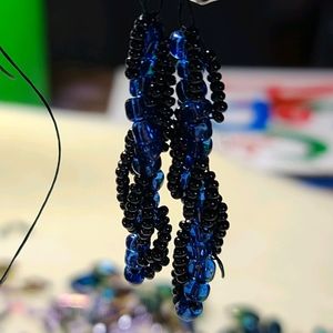 Handcrafted spiral earrings